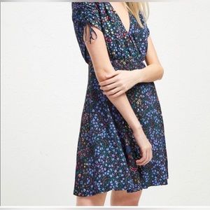 French Connection Aubine mixed floral print dress